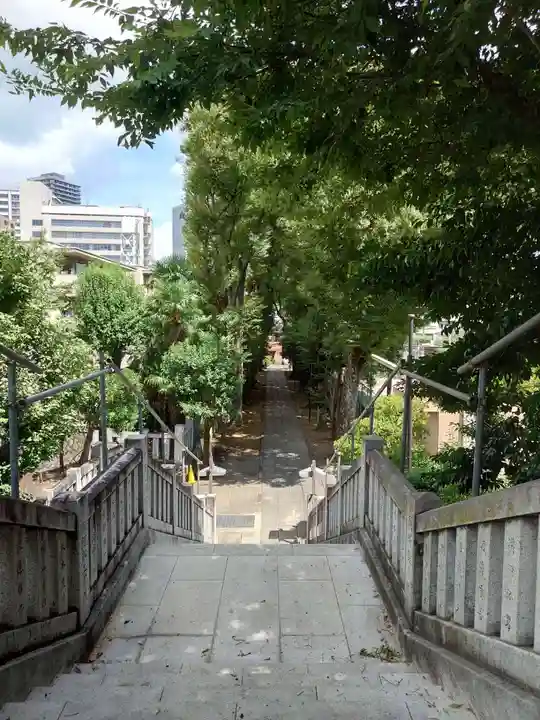 桐ヶ谷氷川神社の景色