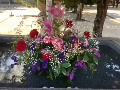 三津厳島神社の手水舎