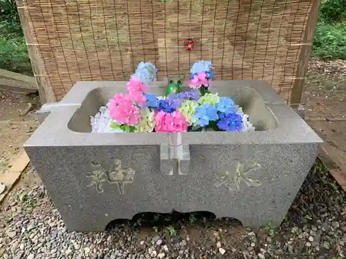 日吉神社の手水舎