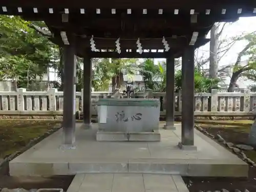 大泉氷川神社の手水舎