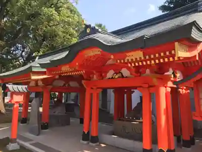 穴八幡宮の手水舎