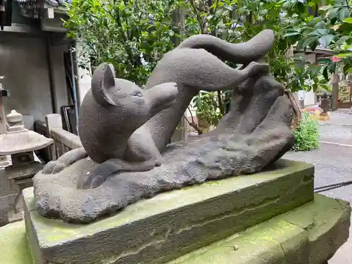 小野照崎神社の狛犬