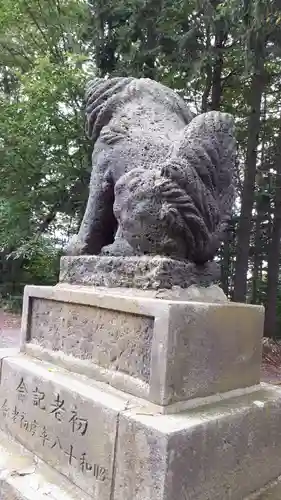 京極八幡神社の狛犬