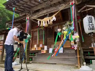 滑川神社 - 仕事と子どもの守り神(福島県)