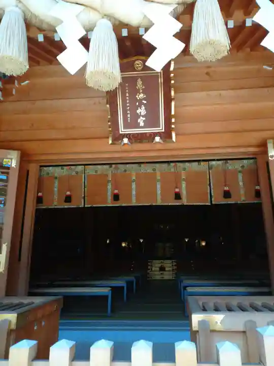 亀ケ池八幡宮の本殿・本堂