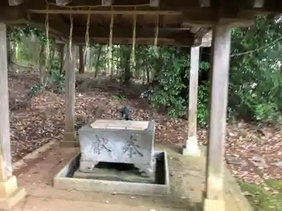 香山神社の手水舎
