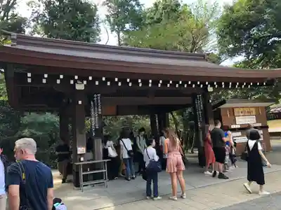 明治神宮の手水舎