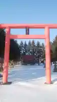 中斜里神社の鳥居