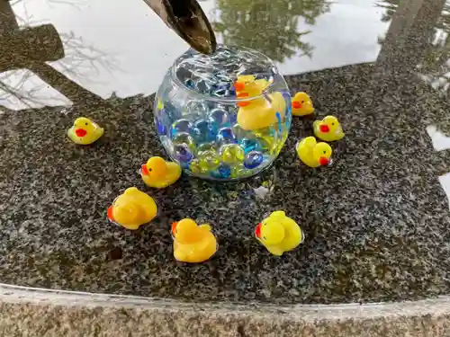 当別神社の手水舎