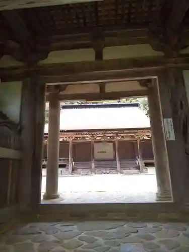 西明寺の山門・神門