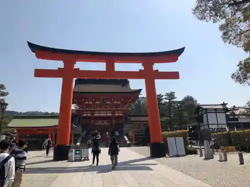 伏見稲荷大社の鳥居