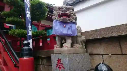 摩利支天 徳大寺の狛犬