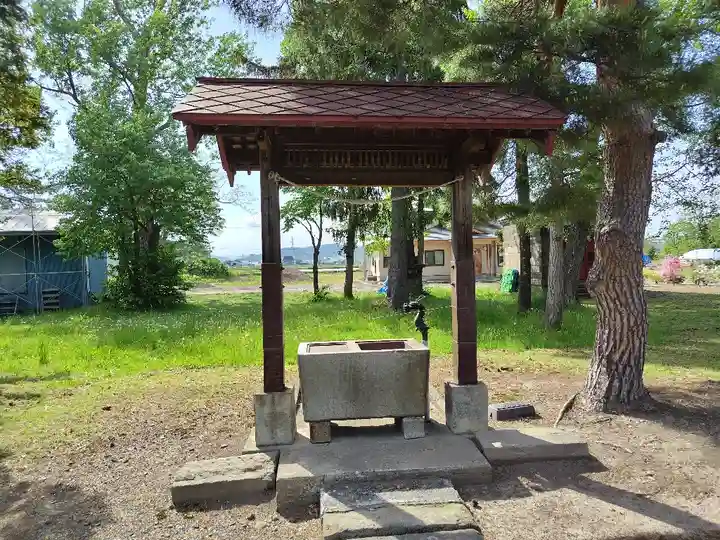 新十津川神社の手水舎