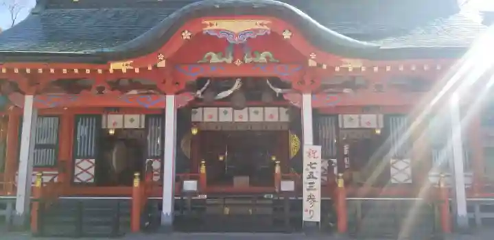 深志神社の本殿・本堂