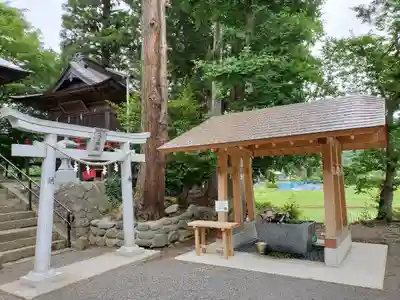 高司神社〜むすびの神の鎮まる社〜の手水舎