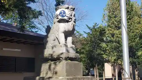 上士幌神社の狛犬