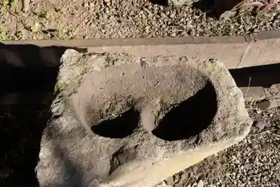 滑川不動尊の手水舎