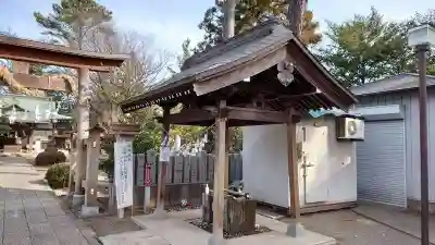 熊野神社の手水舎