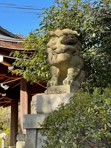 宗忠神社の狛犬