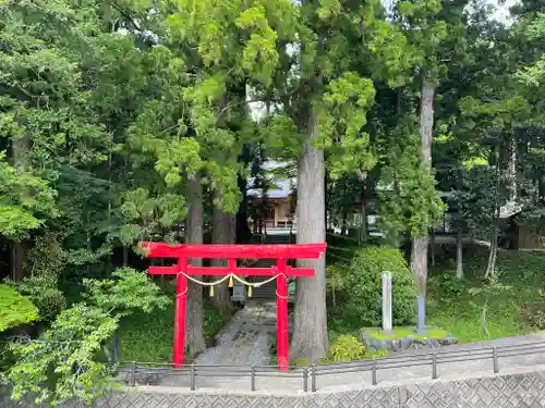 須山浅間神社の鳥居