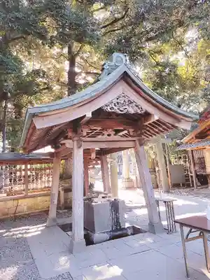 川越氷川神社の手水舎