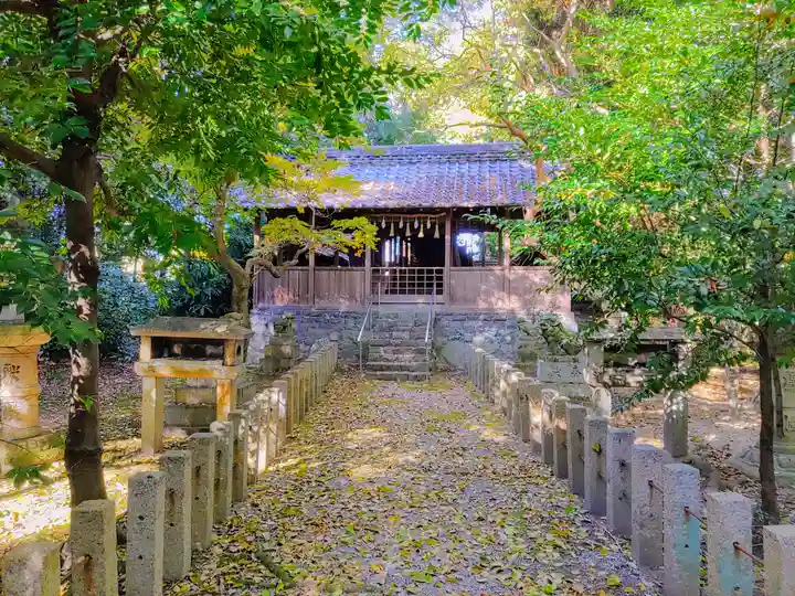 皇大明神社(中牧)の本殿・本堂