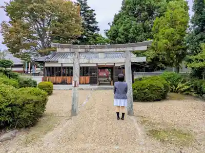熊野神社の鳥居