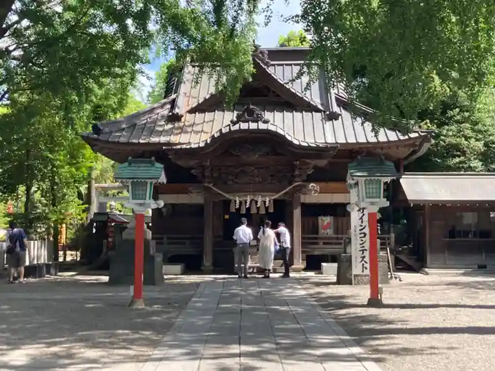 田無神社の本殿・本堂