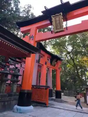 伏見稲荷大社の鳥居