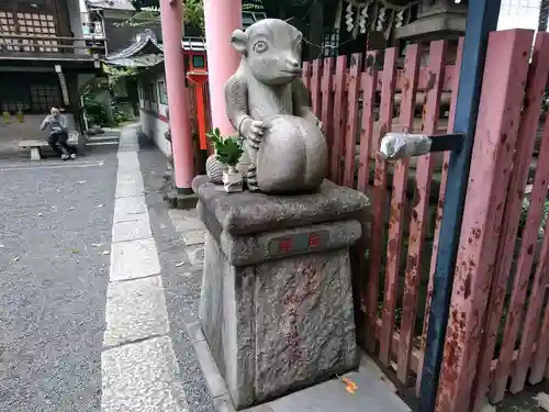 柳森神社の狛犬