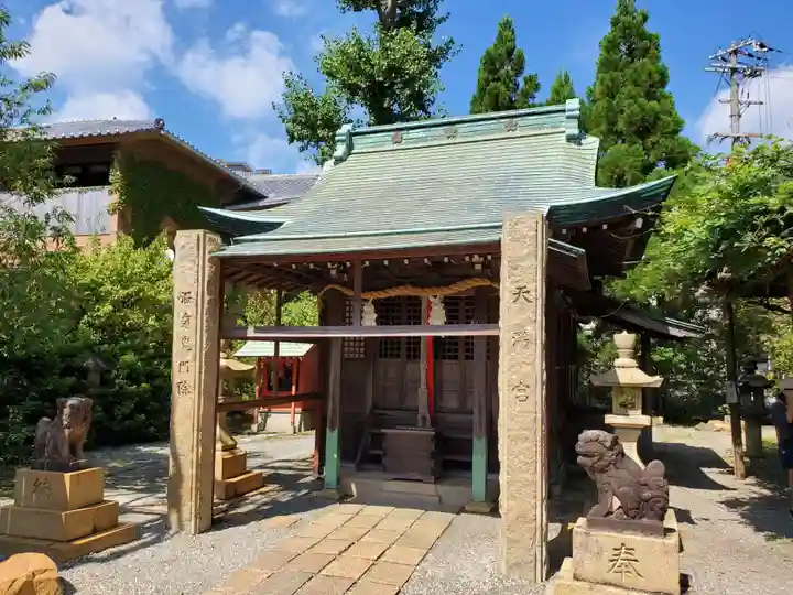 有馬天神社の本殿・本堂