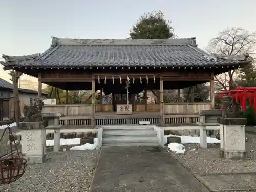 白鳥神社の本殿・本堂