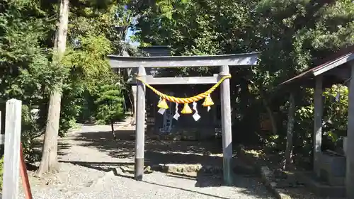 初生衣神社の鳥居