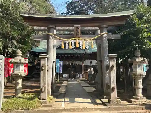 沓掛香取神社の鳥居