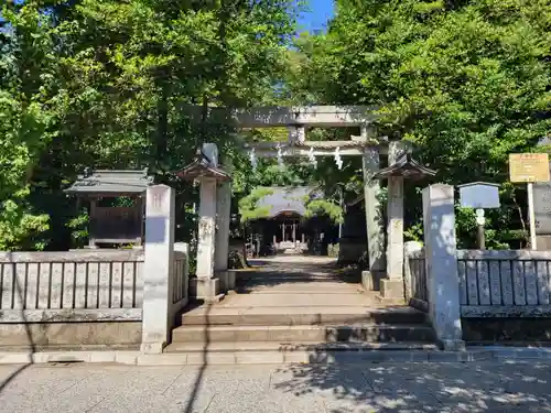 石神井氷川神社の鳥居