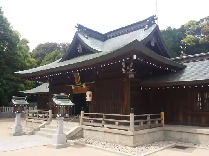 多井畑厄除八幡宮の本殿・本堂