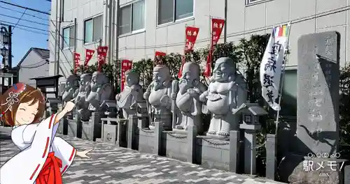 堀切天祖神社祖霊社の像