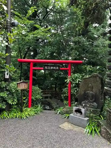 水澤寺(水澤観世音)の鳥居