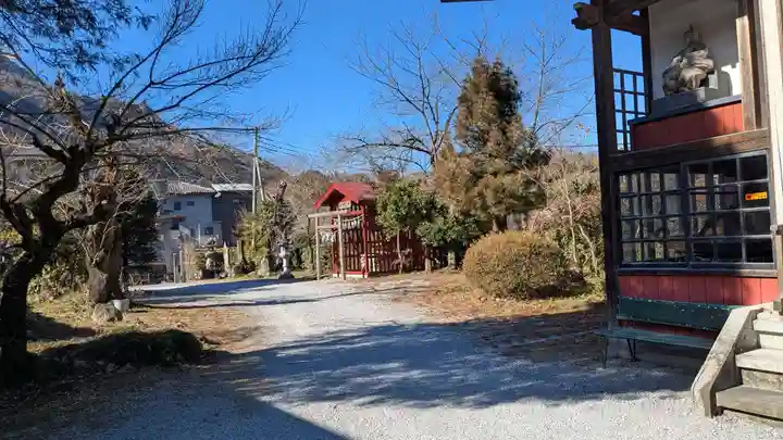 武甲山御嶽神社里宮の庭園