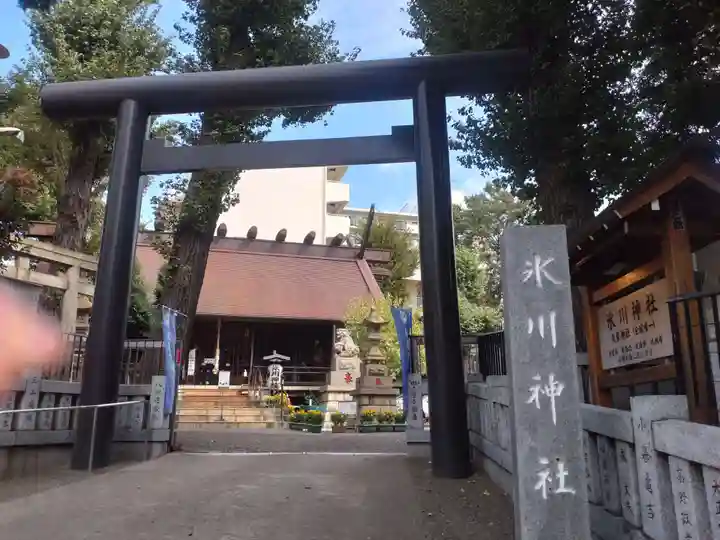 高円寺氷川神社の鳥居