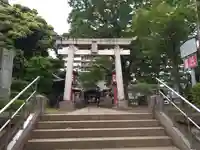江古田氷川神社の鳥居