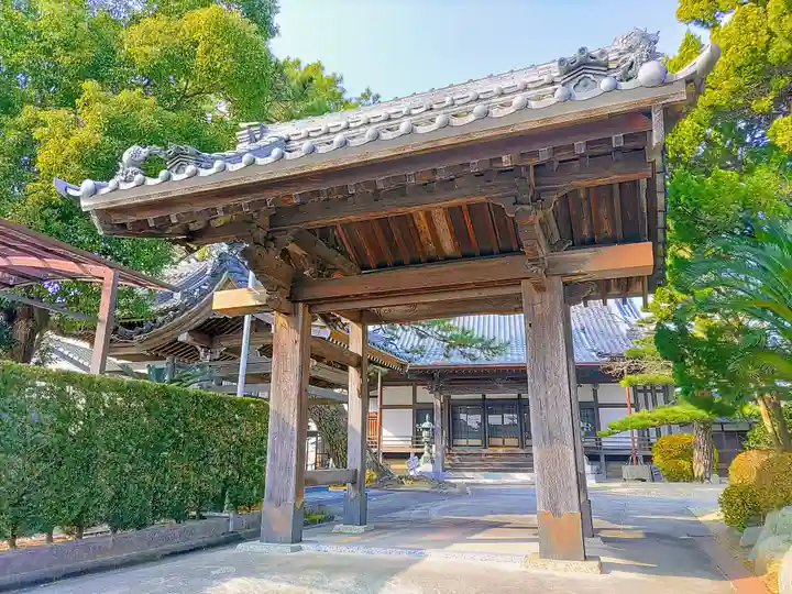 明専寺の山門・神門
