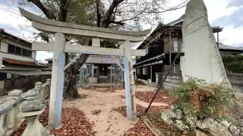 若宮神社の鳥居