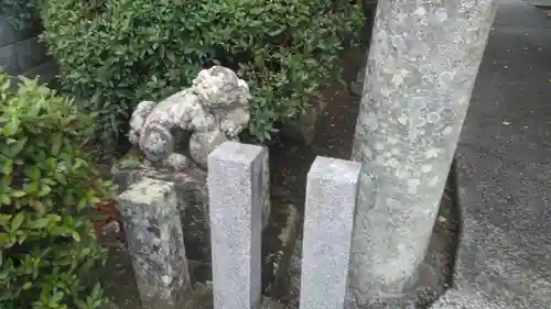 龍神社の狛犬