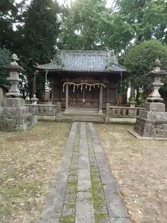 勝呂神社の本殿・本堂