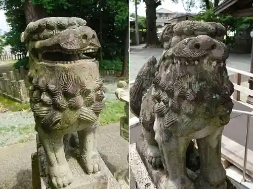 松橋神社の狛犬