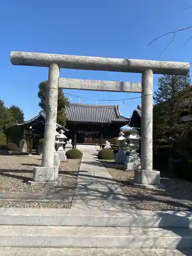 千勝神社の鳥居