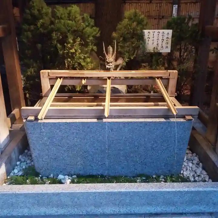 東京大神宮の手水舎