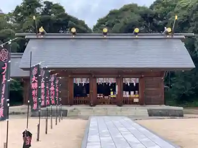 松江護國神社の本殿・本堂