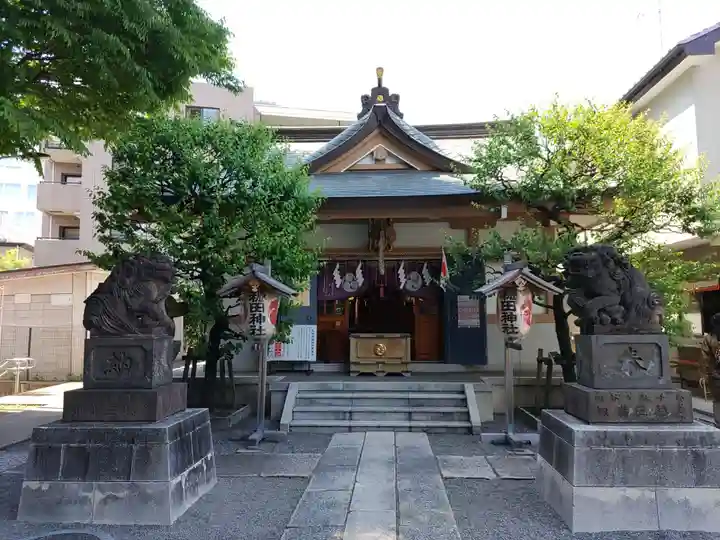 穏田神社の本殿・本堂